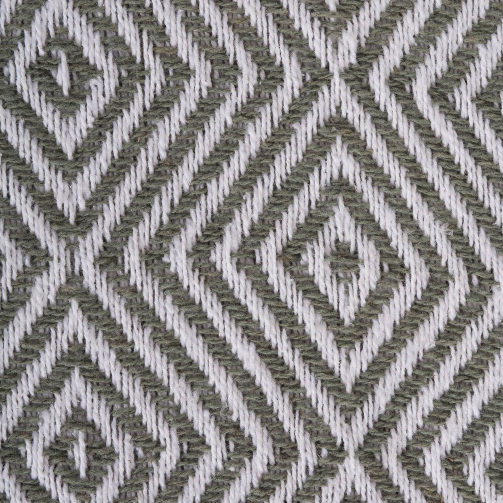 DII® Artichoke X-Diamond Geometric Throw